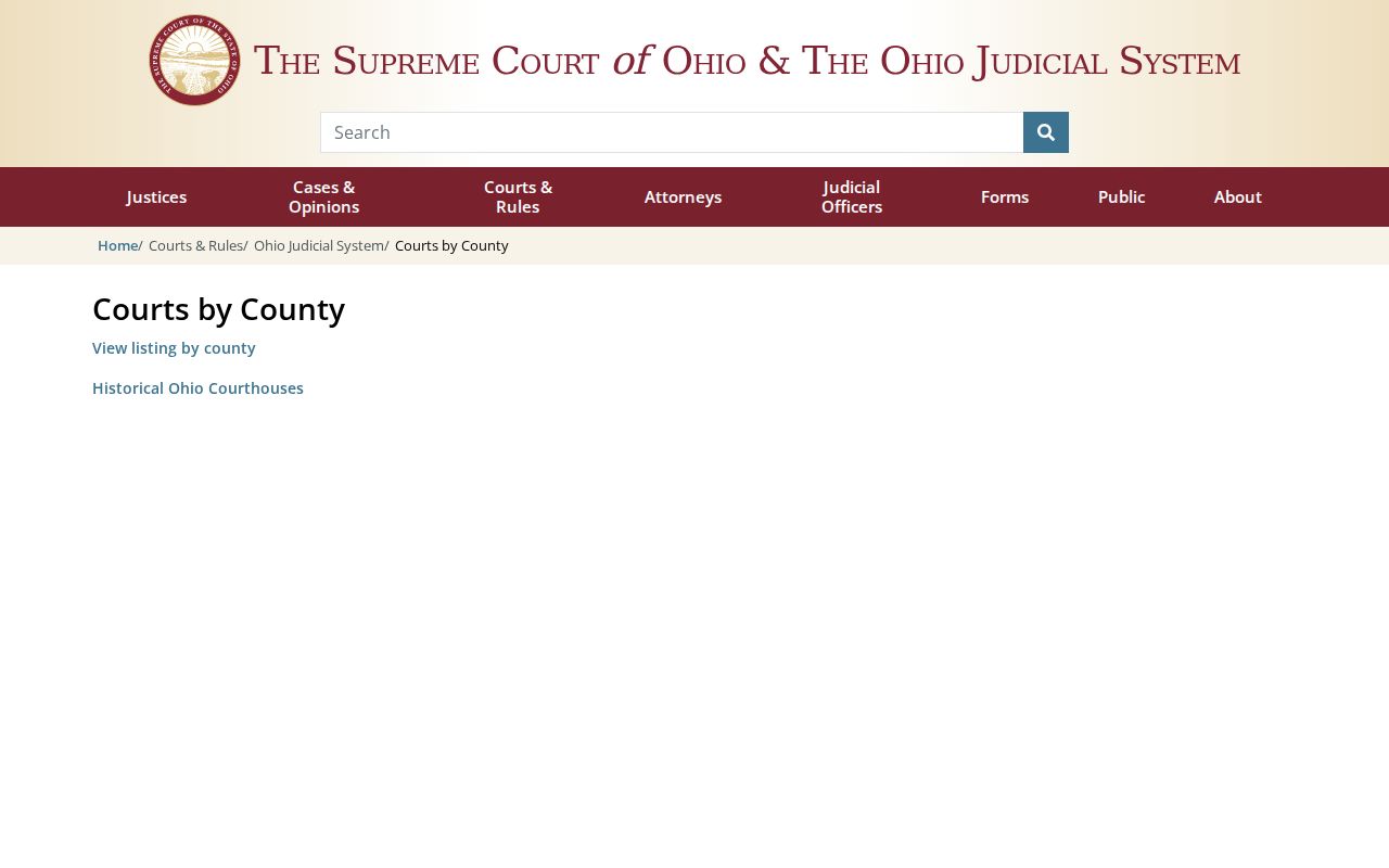 Ashtabula County court docket Ohio trial court directory